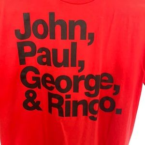 Official Beatles Merchandise ‘John, Paul, George, & Ringo’ Tee